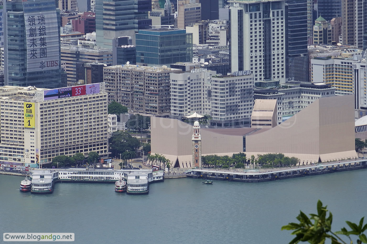 Tsim Sha Tsui from the Peak (3 Sep, 2023)